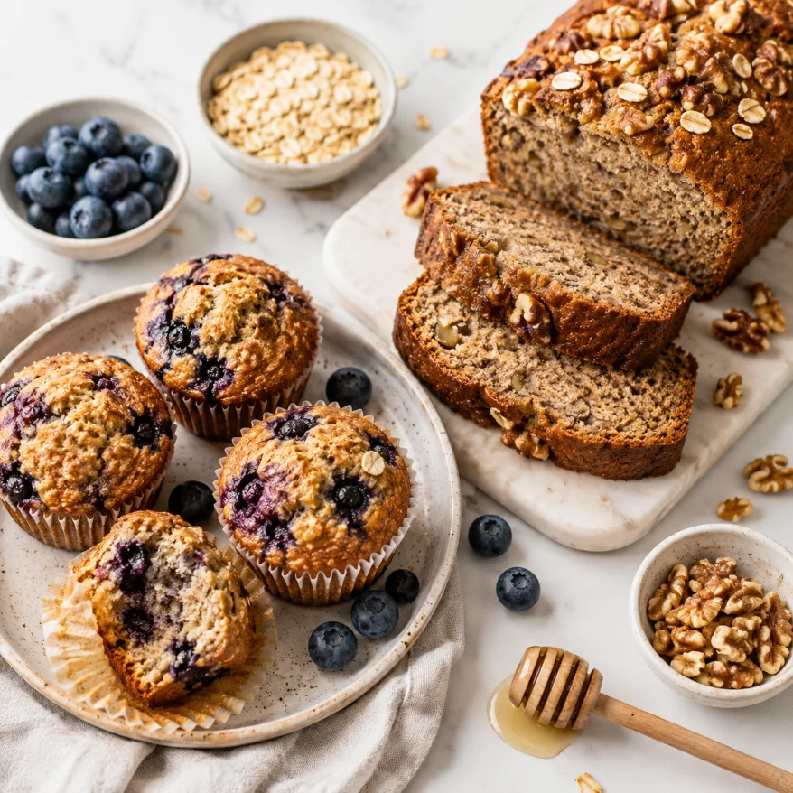 category Healthy Muffins & Quick Breads